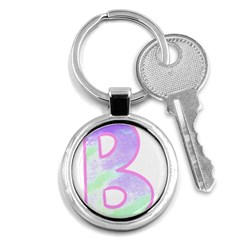 Abstract T- Shirt Cool Abstract Pattern Design 2 Key Chain (Round)