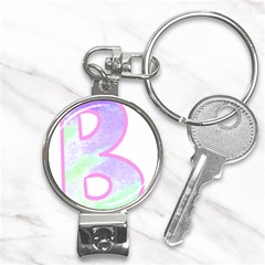 Abstract T- Shirt Cool Abstract Pattern Design 2 Nail Clippers Key Chain