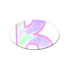 Abstract T- Shirt Cool Abstract Pattern Design 2 Sticker (Oval)