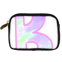 Abstract T- Shirt Cool Abstract Pattern Design 2 Digital Camera Leather Case