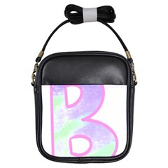 Abstract T- Shirt Cool Abstract Pattern Design 2 Girls Sling Bag