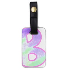 Abstract T- Shirt Cool Abstract Pattern Design 2 Luggage Tag (one side)