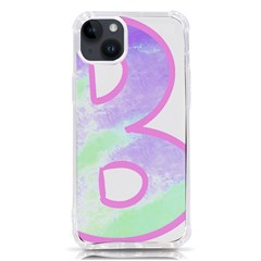 Abstract T- Shirt Cool Abstract Pattern Design 2 iPhone 14 Plus TPU UV Print Case