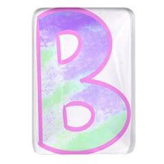 Abstract T- Shirt Cool Abstract Pattern Design 2 Rectangular Glass Fridge Magnet (4 pack)