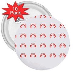 Abstract T- Shirt Cool Abstract Pattern Design T- Shirt 3  Buttons (10 Pack) 