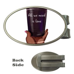 All You Need Is Love 1 Money Clips (Oval) 