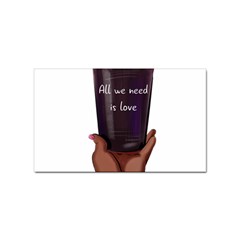 All You Need Is Love 1 Sticker (Rectangular)