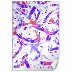 Abstract T- Shirt Entangled In Chaos T- Shirt Canvas 20  X 30  by EnriqueJohnson