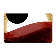 Abstract T- Shirt Fire Desert T- Shirt Magnet (rectangular) by EnriqueJohnson