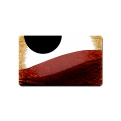 Abstract T- Shirt Fire Desert T- Shirt Magnet (name Card) by EnriqueJohnson