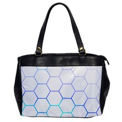 Abstract T- Shirt Honeycomb Pattern 6 Oversize Office Handbag by EnriqueJohnson