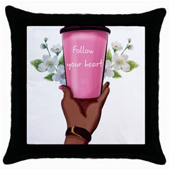 2 Throw Pillow Case (black) by SychEva