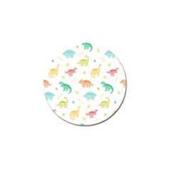 Animals Dinosaurs T-rex Pattern Golf Ball Marker (4 Pack) by Pakjumat