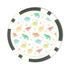 Animals Dinosaurs T-rex Pattern Poker Chip Card Guard (10 Pack) by Pakjumat