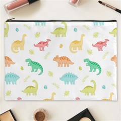 Animals Dinosaurs T-rex Pattern Cosmetic Bag (xxxl) by Pakjumat