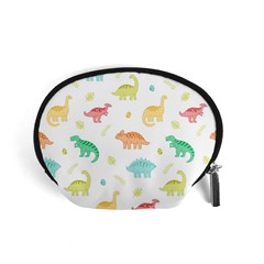 Animals Dinosaurs T-rex Pattern Accessory Pouch (small) by Pakjumat