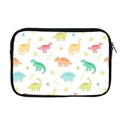 Animals Dinosaurs T-rex Pattern Apple Macbook Pro 17  Zipper Case by Pakjumat