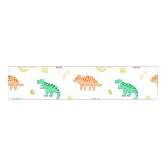 Animals Dinosaurs T-rex Pattern Velvet Scrunchie by Pakjumat