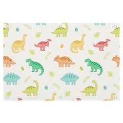 Animals Dinosaurs T-rex Pattern Banner And Sign 6  X 4  by Pakjumat