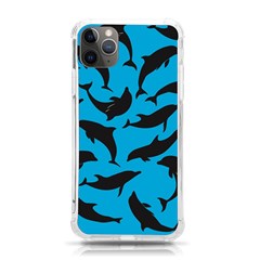 Dolphin Silhouette Pattern Iphone 11 Pro Max 6 5 Inch Tpu Uv Print Case