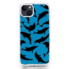 Dolphin Silhouette Pattern Iphone 14 Plus Tpu Uv Print Case by Pakjumat