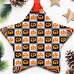 Lantern Chess Halloween Ornament (Star) Front