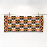 Lantern Chess Halloween Hand Towel Front