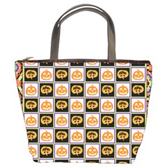 Lantern Chess Halloween Bucket Bag by Pakjumat