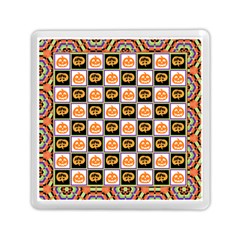 Lantern Chess Halloween Memory Card Reader (square) by Pakjumat