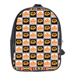 Lantern Chess Halloween School Bag (xl)