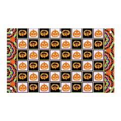 Lantern Chess Halloween Banner And Sign 5  X 3  by Pakjumat