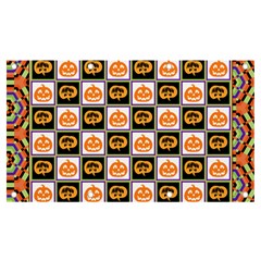 Lantern Chess Halloween Banner And Sign 7  X 4 