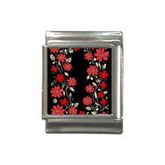 Pattern Flowers Design Nature Italian Charm (13mm)