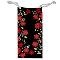 Pattern Flowers Design Nature Jewelry Bag