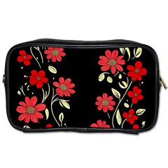 Pattern Flowers Design Nature Toiletries Bag (one Side) by Pakjumat