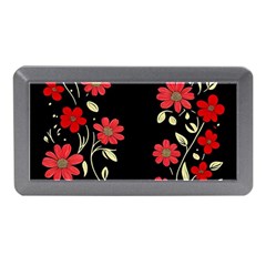 Pattern Flowers Design Nature Memory Card Reader (mini) by Pakjumat