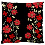 Pattern Flowers Design Nature Large Cushion Case (One Side) Front