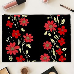 Pattern Flowers Design Nature Cosmetic Bag (xxl) by Pakjumat