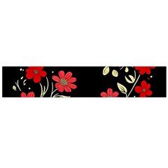 Pattern Flowers Design Nature Large Premium Plush Fleece Scarf  by Pakjumat