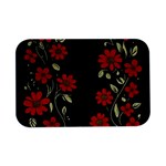 Pattern Flowers Design Nature Open Lid Metal Box (Silver)   Front