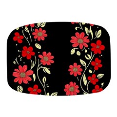 Pattern Flowers Design Nature Mini Square Pill Box