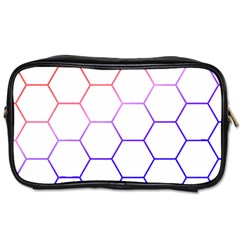 Abstract T- Shirt Honeycomb Pattern T- Shirt Toiletries Bag (one Side) by EnriqueJohnson