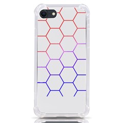 Abstract T- Shirt Honeycomb Pattern T- Shirt Iphone Se by EnriqueJohnson