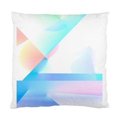 Abstract T- Shirt Minimalistic Abstract Northern Lights T- Shirt Standard Cushion Case (one Side) by EnriqueJohnson