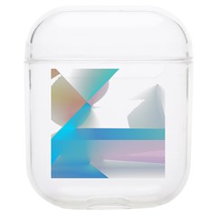 Abstract T- Shirt Minimalistic Abstract Northern Lights T- Shirt Airpods 1/2 Case