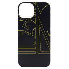 Abstract T- Shirt Model 31 T- Shirt Iphone 14 Black Uv Print Case by EnriqueJohnson