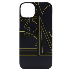 Abstract T- Shirt Model 31 T- Shirt Iphone 14 Plus Black Uv Print Case by EnriqueJohnson