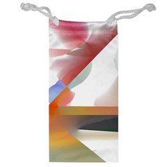 Abstract T- Shirt Pink Colorful Abstract Minimalism T- Shirt Jewelry Bag by EnriqueJohnson