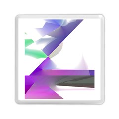 Abstract T- Shirt Purple Northern Lights Colorful Abstract T- Shirt Memory Card Reader (square) by EnriqueJohnson