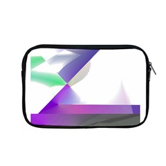 Abstract T- Shirt Purple Northern Lights Colorful Abstract T- Shirt Apple Macbook Pro 13  Zipper Case by EnriqueJohnson